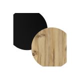 Aparador Moderno Color Cambria-Wenge con 4 Puertas - 160x44.5x75.5 cm - Amplio Almacenamiento para Salón