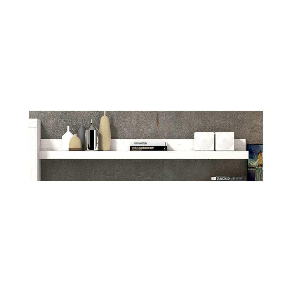 Mueble de Salón Moderno con Leds,Acabado en Andersen Pino