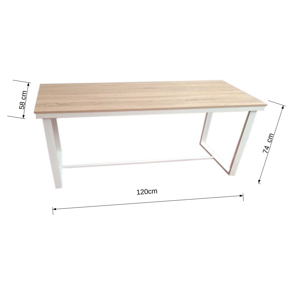 Mesa Despacho Sintra 120cm: Perfecta para tu oficina y ordenador