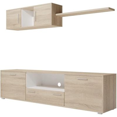 Mueble de salón y TV Composición para salón, cambrian y gran espacio de almacenamiento