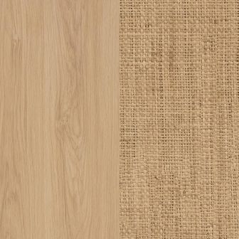 Sinfonier 5 Cajones, Cómoda, Color Puccini-Textil, Medidas: 60 cm (Largo) x 109,4 cm (Alto) x 39,6 cm de (Fondo) – Meyvaser