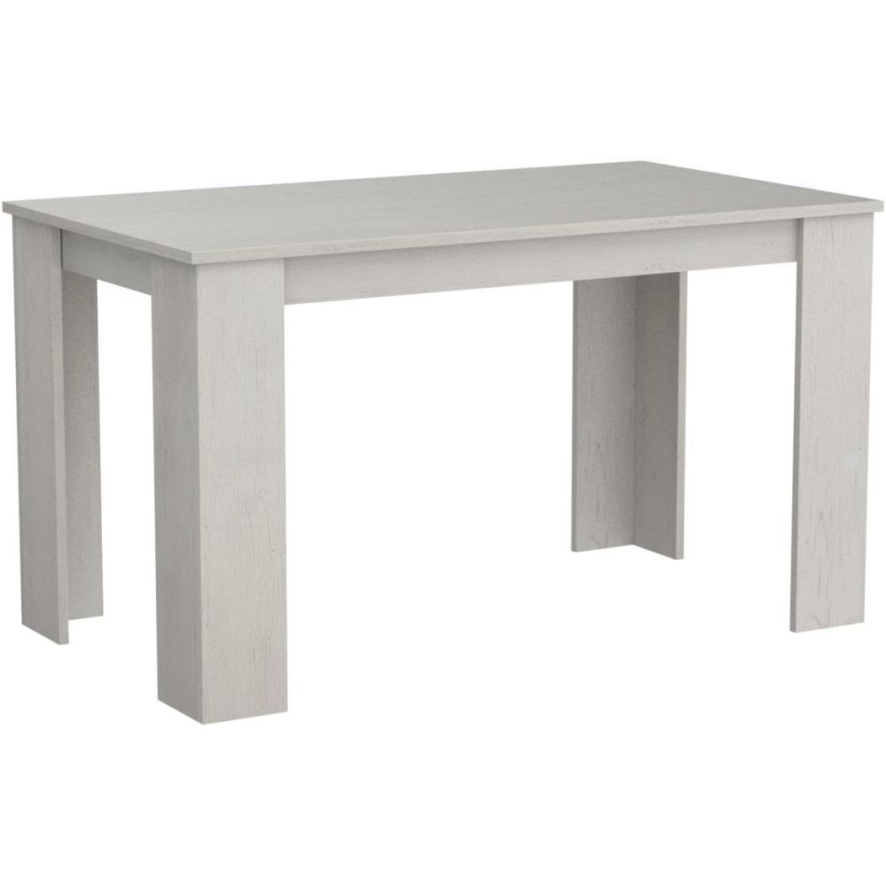 Mesa de Comedor, Mesa de Salón Fija, Color Andersen Pino, Medidas: 140 cm (Largo) x 80 cm (Ancho) x 75 cm (Alto)