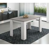 Mesa de Comedor, Mesa de Salón Fija, Color Andersen Pino Gris, Medidas: 140 cm (Largo) x 80 cm (Ancho) x 75 cm (Alto)
