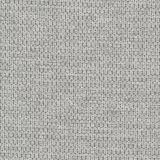 Juego de 4 Sillas Tapizadas en Tela Gris Repelente al Agua con Patas Metálicas en Acabado Crema - Medidas 96x56x40 cm