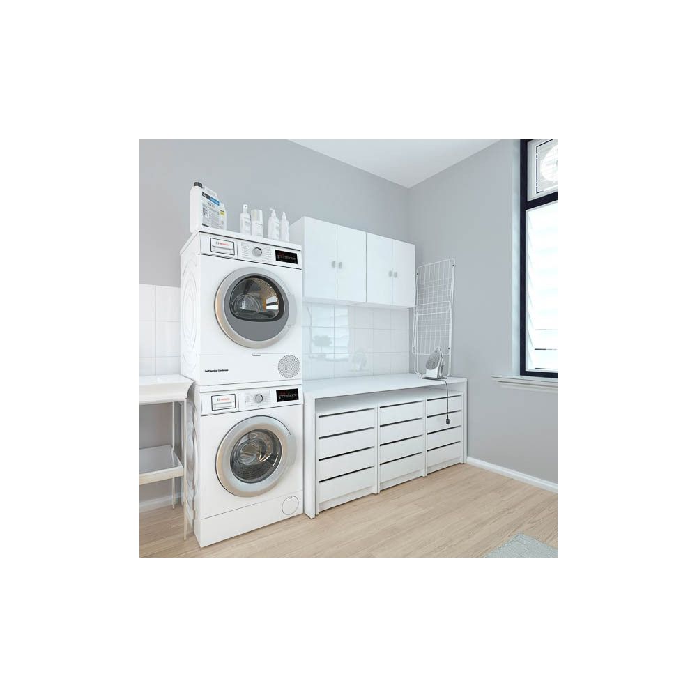 Cajonera 4 cajones | Color: Blanco | Medidas: 62 cm x 50 cm x 44 cm mueble dormitorio