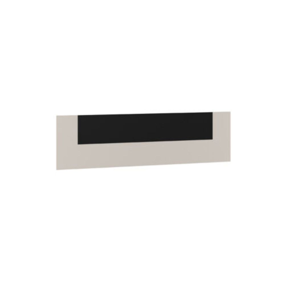 Conjunto Pack Cabecero y 2 Mesitas de Noche,Mesilla de noche 3 Cajones Color Beige, Medidas:160x45x1,6 cm (LargoxAltoxProfundo)