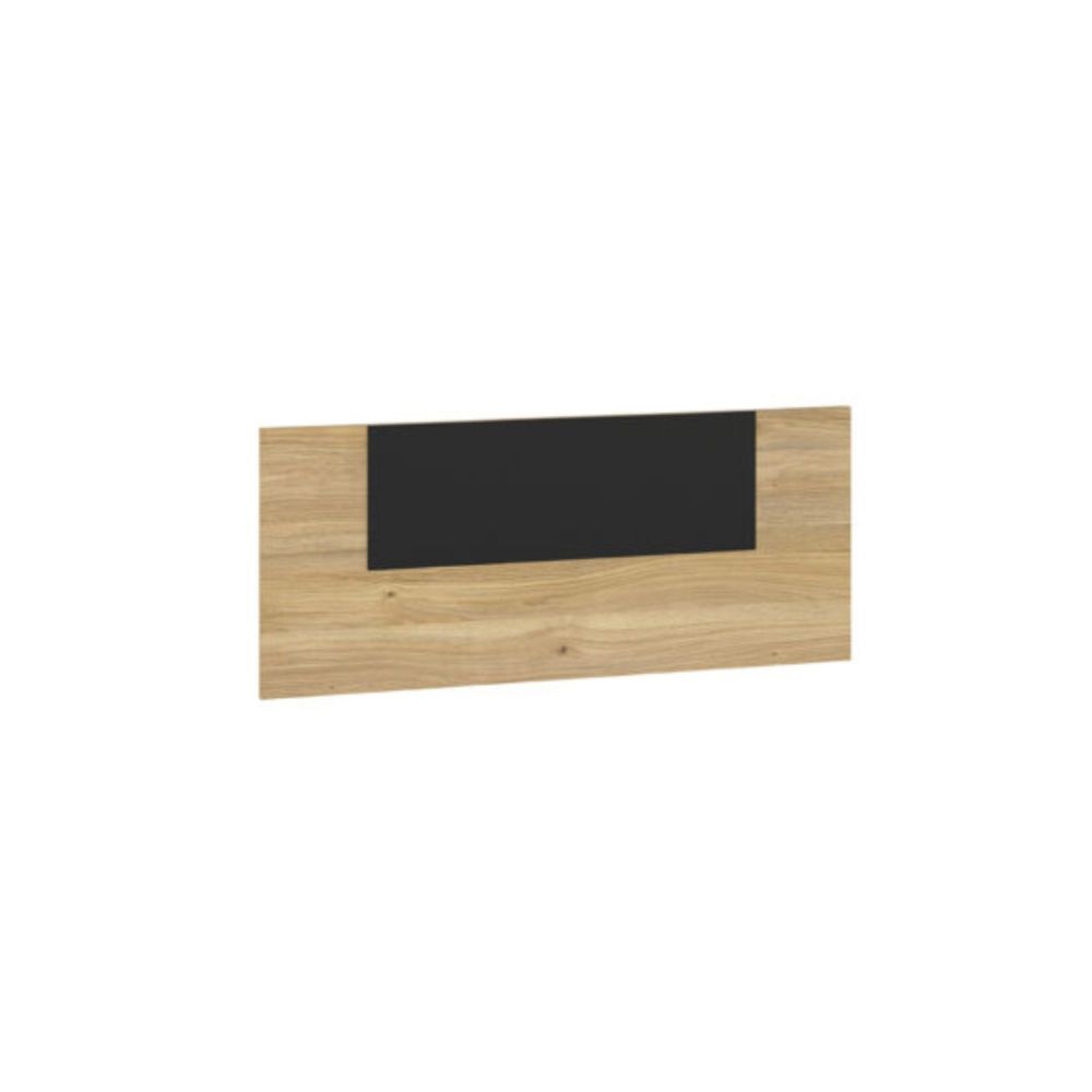 Conjunto Pack Cabecero y 2 Mesitas de Noche,Mesilla de noche 2 Cajones Color Mauvella, 110x45x1,6 cm (LargoxAltoxProfundo)