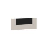 Conjunto Pack Cabecero y 2 Mesitas de Noche,Mesilla de noche 3 Cajones Color Beige, Medidas:110x45x1,6 cm (LargoxAltoxProfundo)