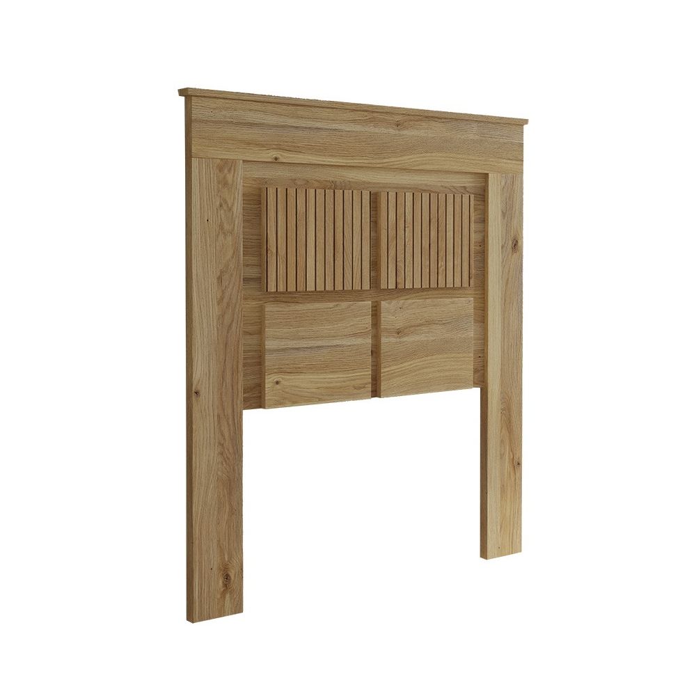 Pack de Muebles de Dormitorio Habitación Infantil con Cabecero, 1 Mesita de Noche 3 Cajones y Sinfonier en Color Mauvella Rayas