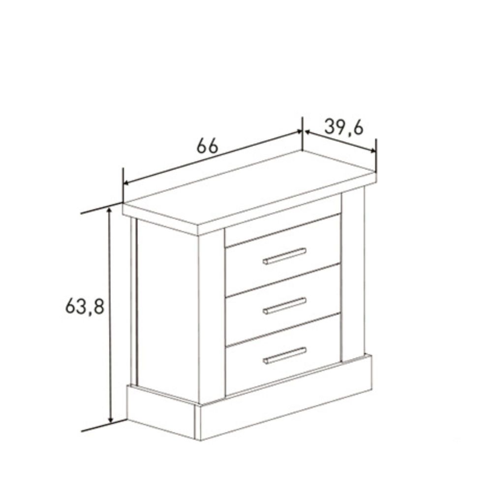 Pack Cabecero Nórdico de 160 x 120 cm + 2 Mesitas de Noche |Práctico y Elegante| Color Cañon (para Cama de 135-140, 150 o 160)